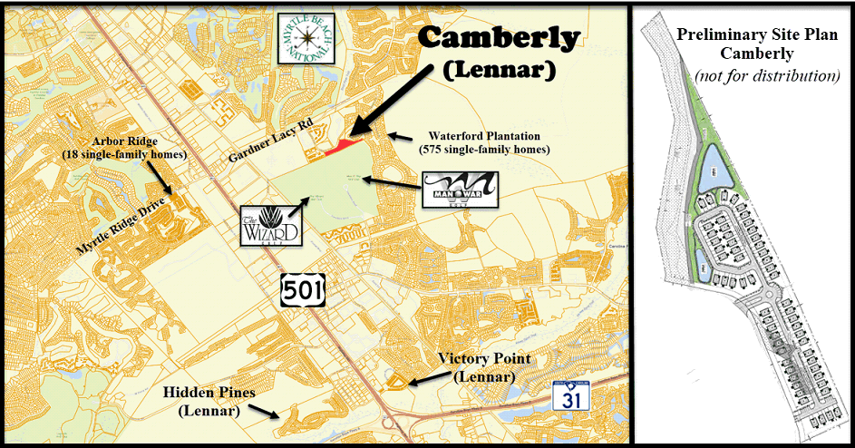 New townhome community of Camberly by Lennar