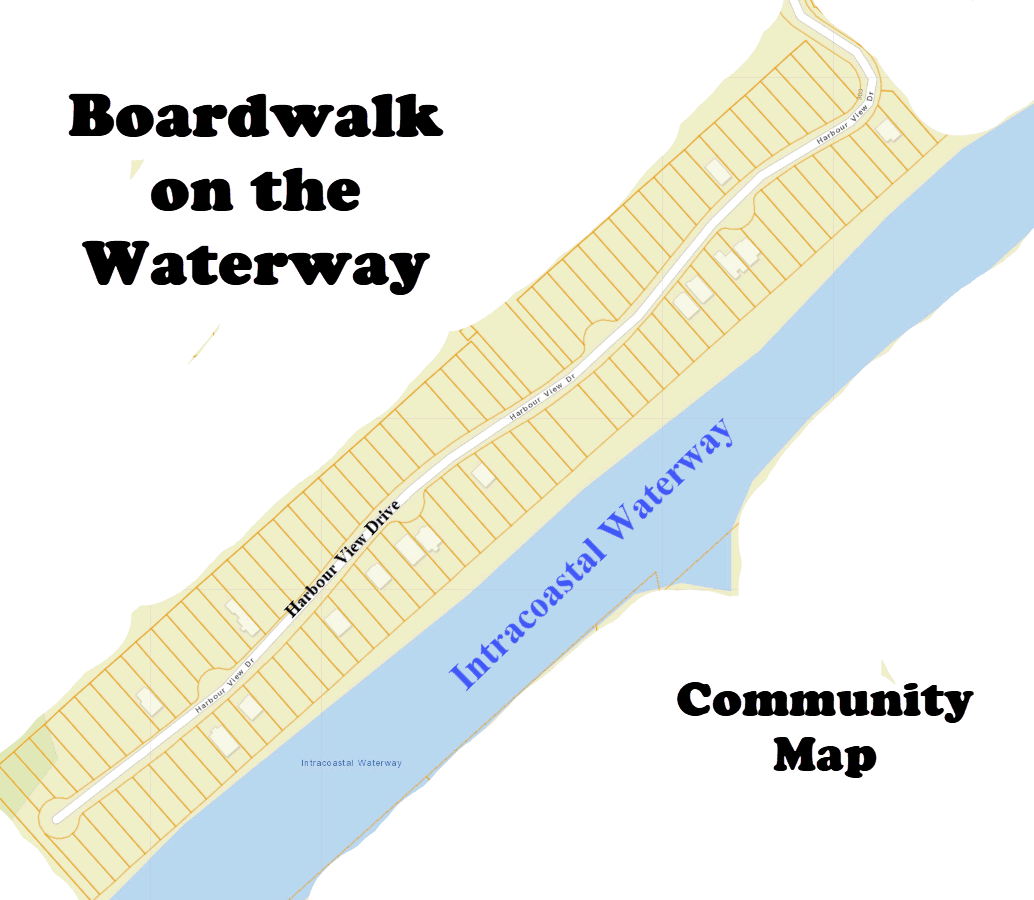 Boardwalk on the Waterway Community Map
